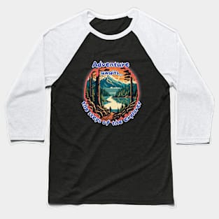 Hiking Baseball T-Shirt